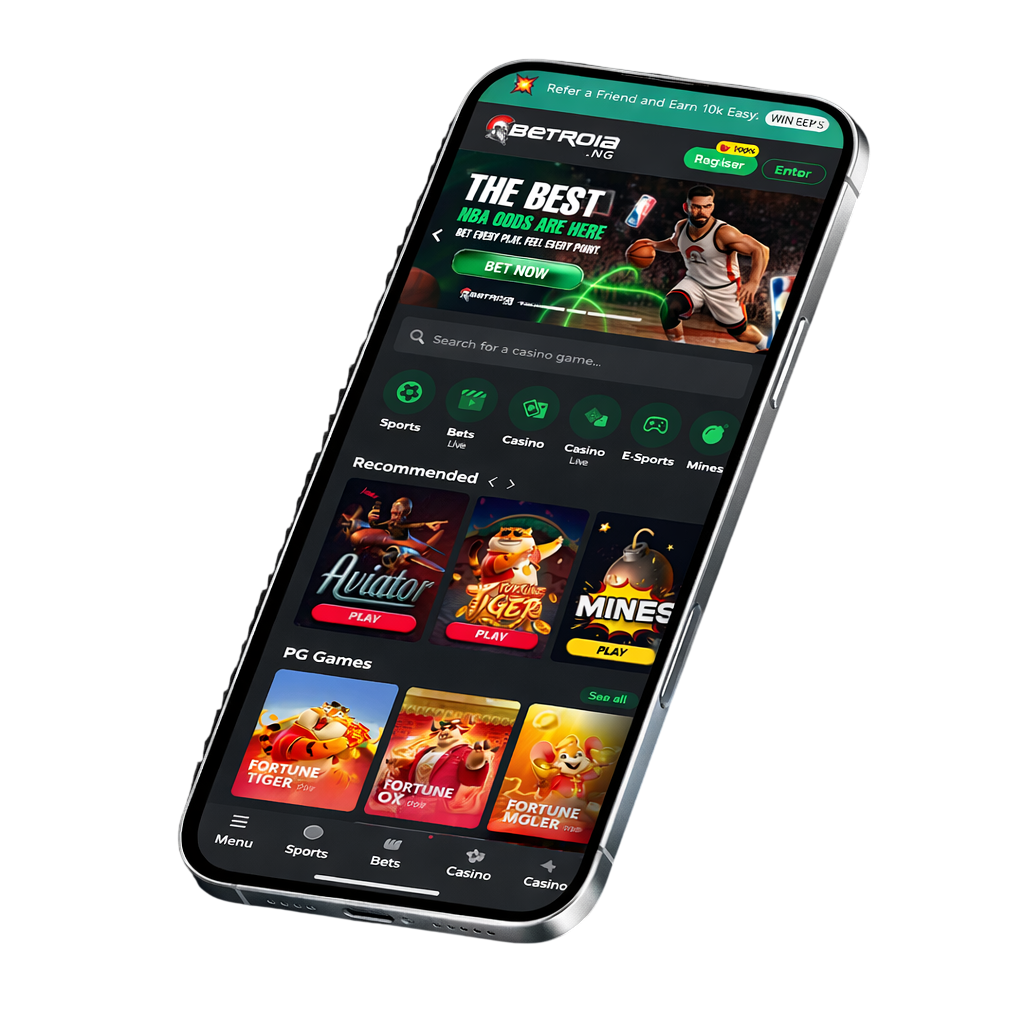 Imagen que muestra la interfaz de la plataforma en móvil